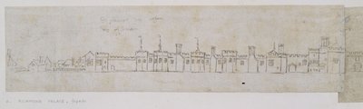 Palais de Richmond, façade - Anthonie Jacobus van Wyngaerdt